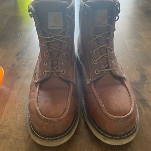 Carhartt steel toe wedge boots size 12